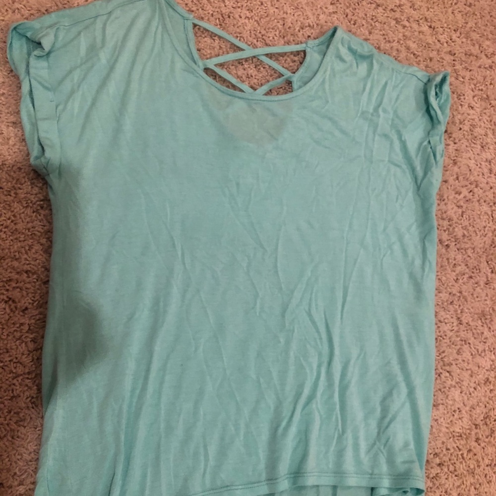 Light blue shirt